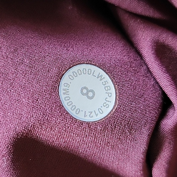 Lululemon Dance Studio Jogger Maroon Mid Rise Full Length Womens Size 8 - Picture 7 of 11